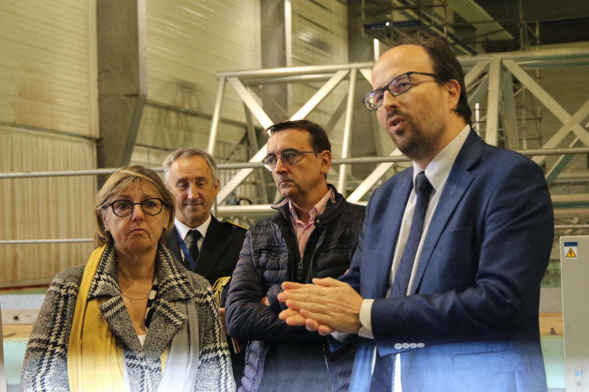 Sylvie Retailleau, Minister for Higher Education and Research, visits the Centrale Nantes campus